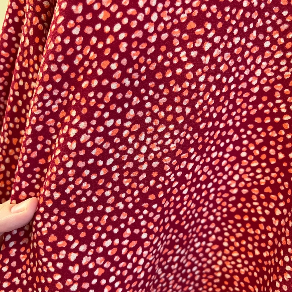 LC Lauren Conrad, Size M, Red top - Picture 2 of 3